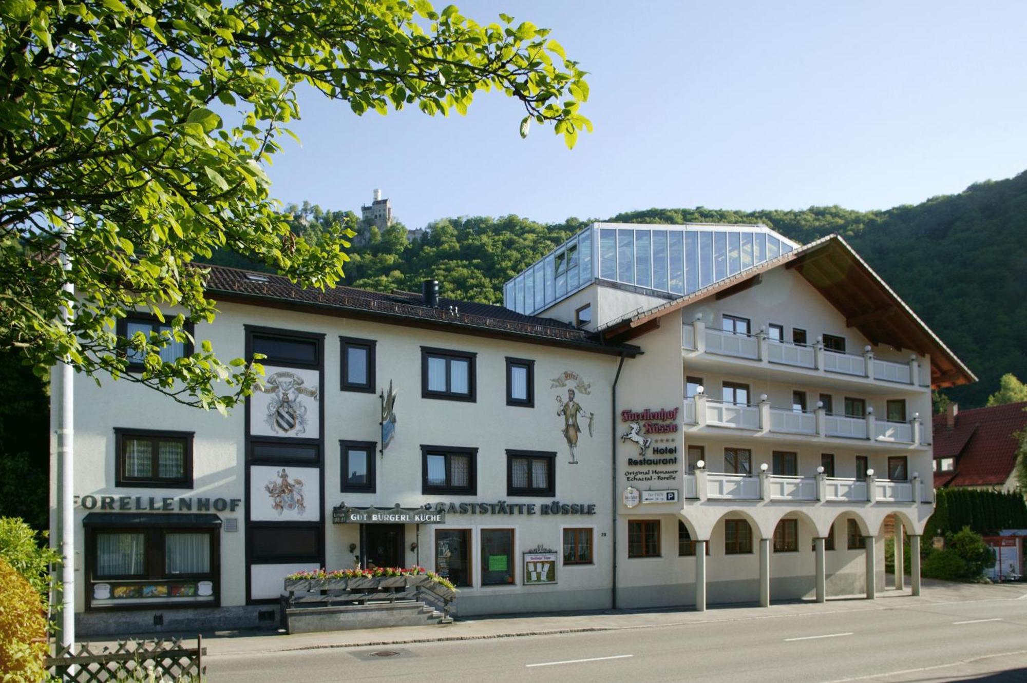 Forellenhof Roessle Hotel & Restaurant Lichtenstein  Extérieur photo